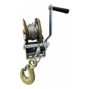 guincho m4nv4l com catraca cabo de aço 8m 1200 lbs / 550kg