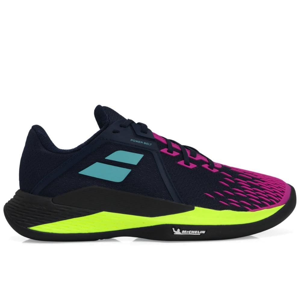 Tênis Babolat Propulse Fury 3 Clay Marinho e Rosa