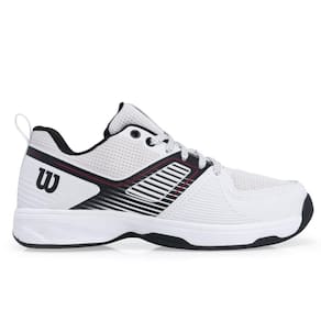 Tênis Wilson Ace 3.0 All Court Branco Preto e Vermelho