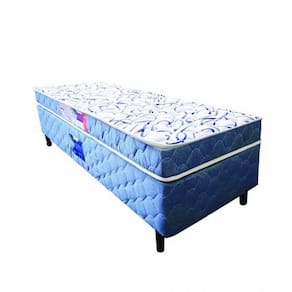 Cama Box + Colchão Netsono Solteiro Double Face D45 88x188x52cm