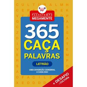 Passatempo Megamente 365 Caça-Palavras - Letrão