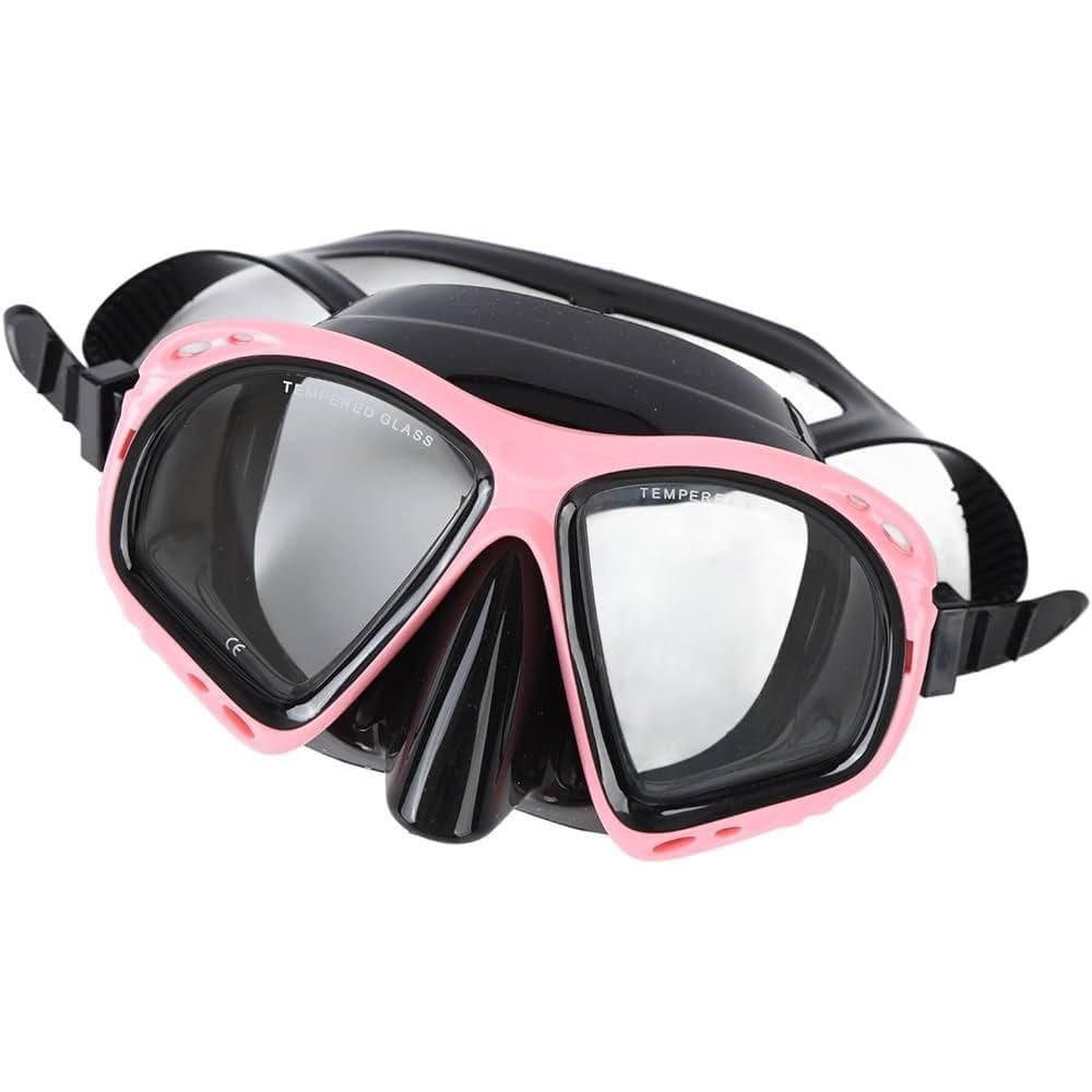 Máscara + Snorkel Vidro Temperado Antiembaçante