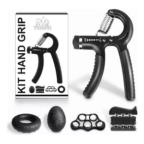 Kit Hand Grips Fortalecimento Antebraço 5 Peças - Tomóvi