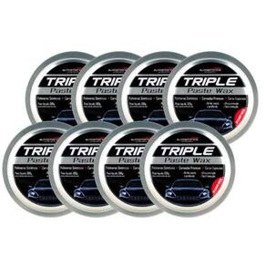 Kit Com 8 Cera Triple Wax 100g - Autoamerica