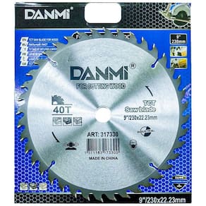 Lamina Disco De Corte Prata Circular Madeira 230mm 40 Dentes
