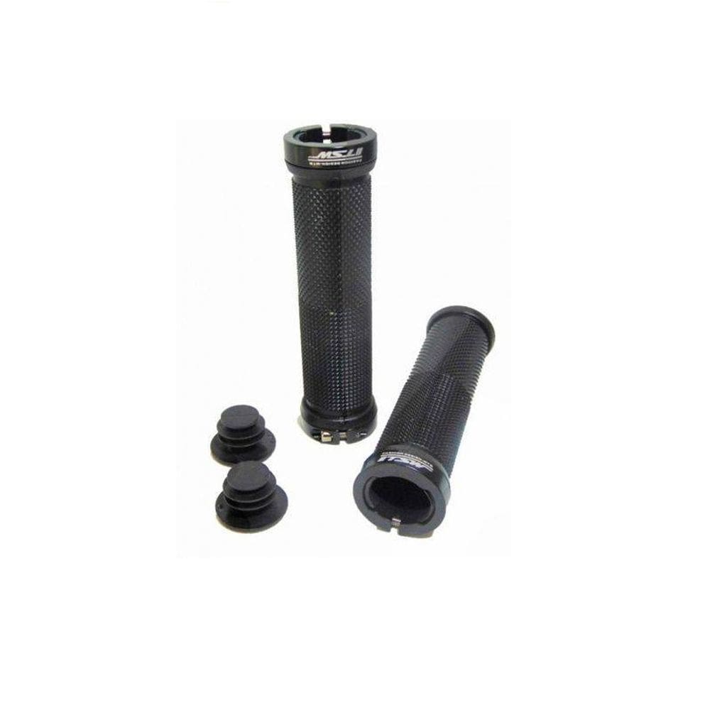 Par de Manoplas com Anel e Travas para Bicicleta Confortável Anatômico Mtb Tsw