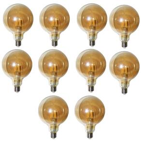 Lampada Multifilamento 30w Kit 10 Unidades Led Bivolt Iluminaçao Vintage Decoraçao Retro Lustre Pendente Casa