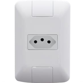 Kit 4 Conj 4x2 Tomada 2p+t Tramontina Aria 20a 250v Branco