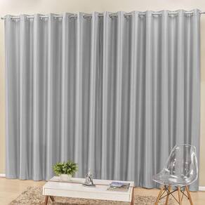 Cortina Madri Semi Blackout 2,00M X 1,70M Cinza