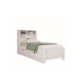 Cama Solteito Invicta Com Gavetas Branco - Santos Andirá