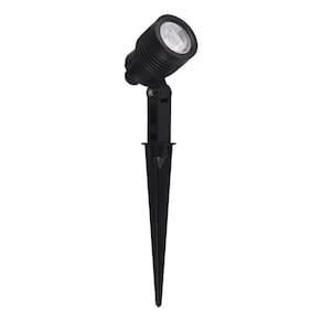 Espeto Clear Abs Led 3w Ip65 Bi-volt - Luz Verde - Blumenau Preto