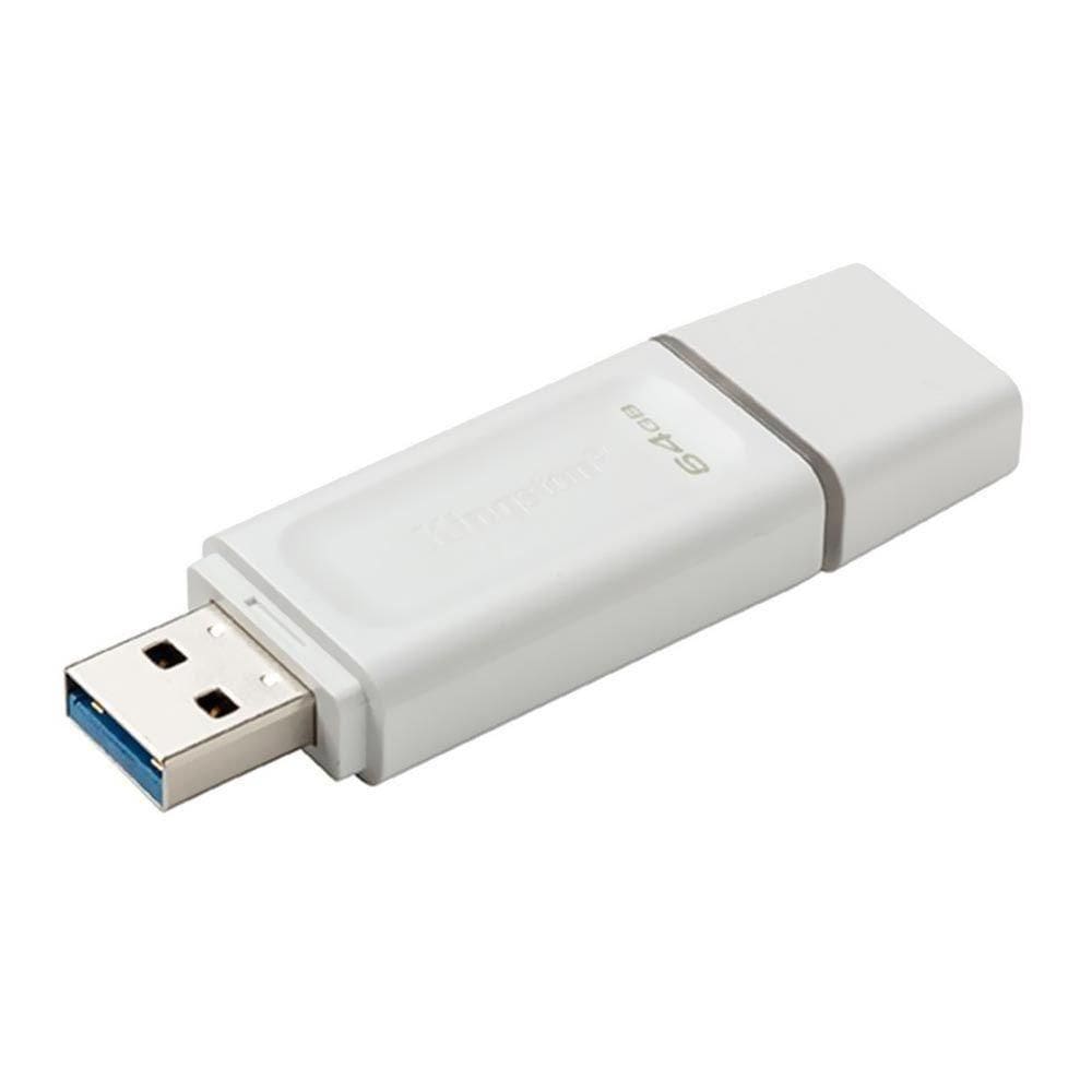 Pendrive Kingston Exodia 64gb Usb 3.2 - Branco (kc-u2g64-5r)