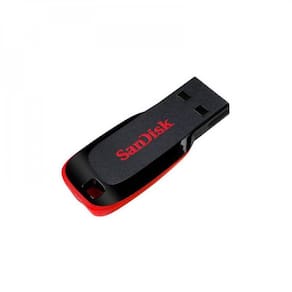 Pen Drive 64gb Sandisk Cruzer Blade Z50 Preto