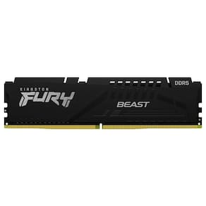 Memória Ram Kingston Fury Beast Ddr5 8gb 5600mhz - Preto (kf556c40bb-8)
