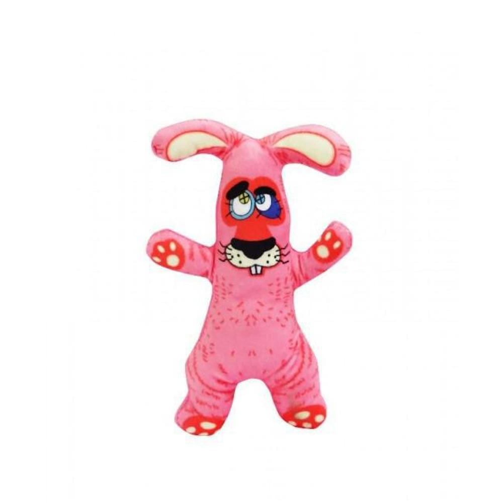 Brinquedo De Pelúcia Para Cães Coelhinho Mix Color