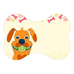 Tapete Comedouro Ração Cachorro Pet Cão Dog Lona Nº1 - 30x44