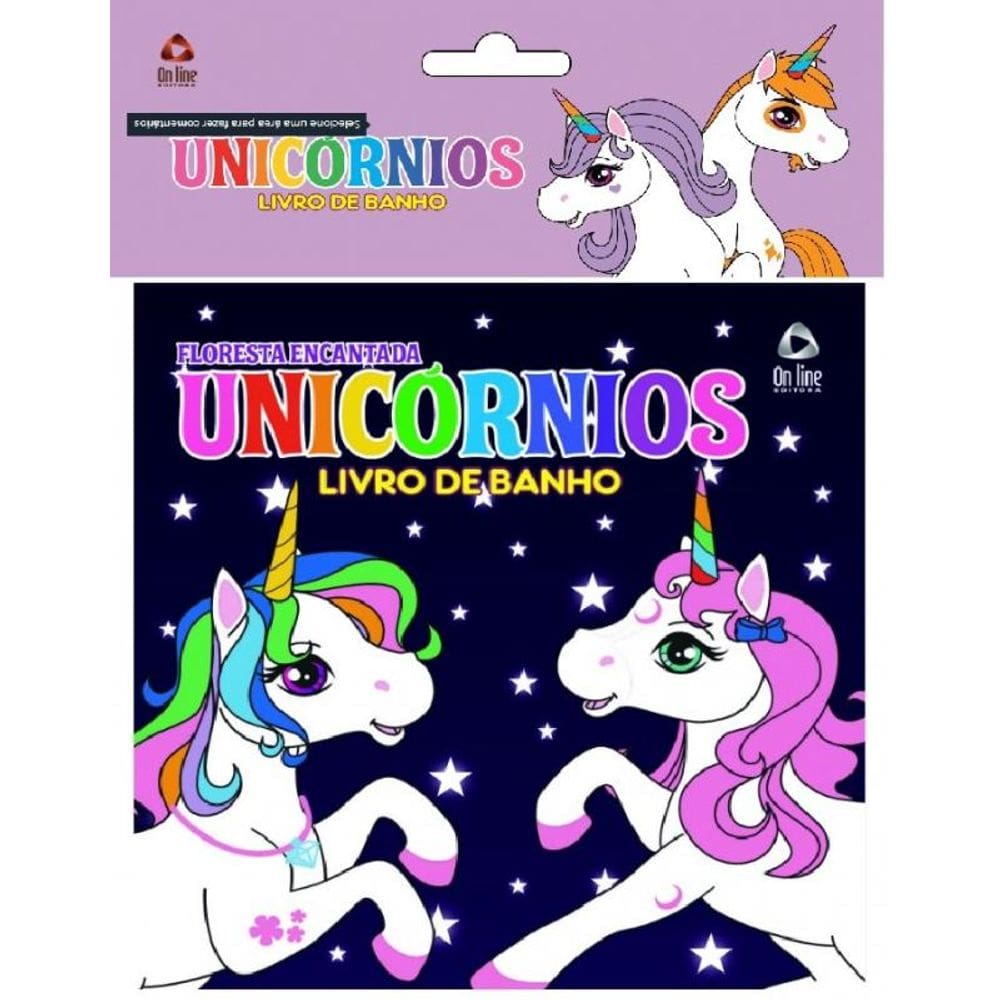 Unicórnios Livro de Banho