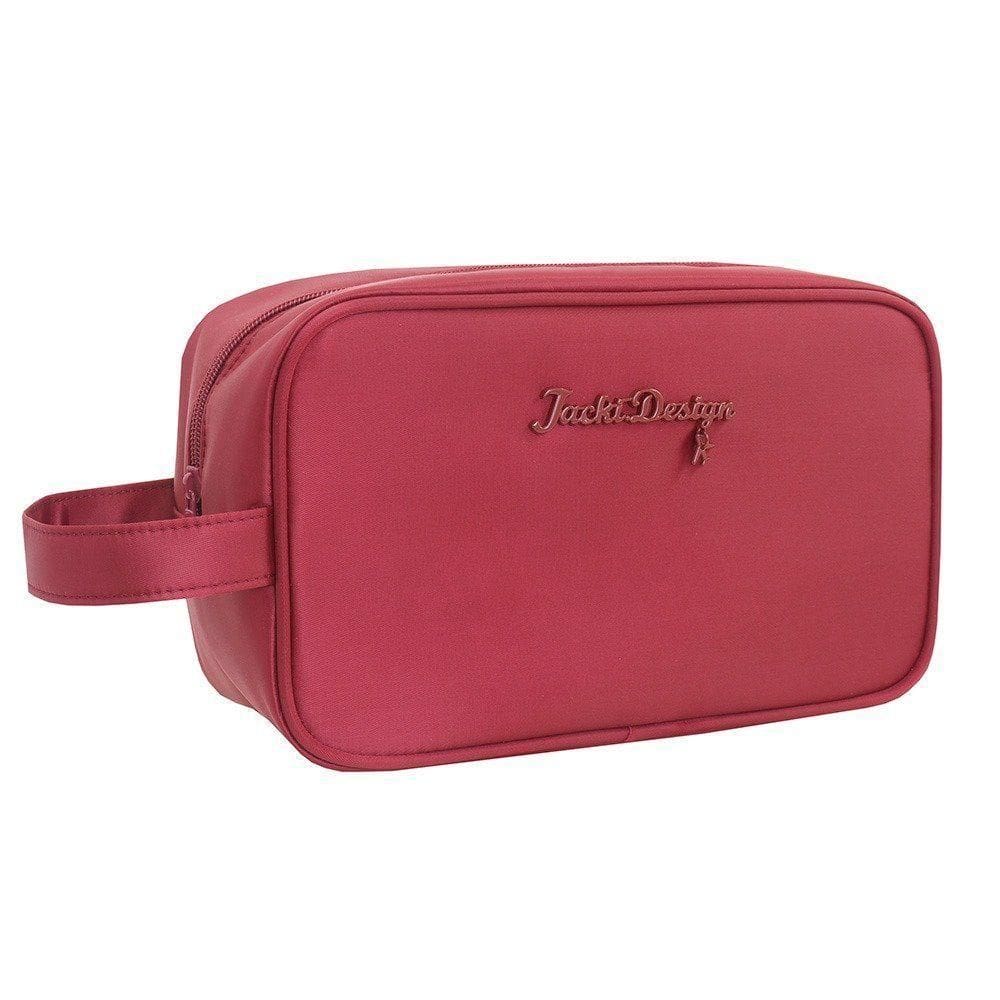 Necessaire C/ Alça Lateral - Premium Vermelho Escuro