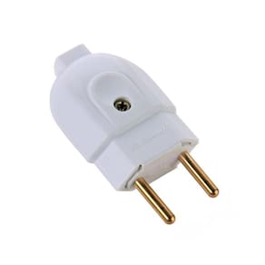 Kit 8 Plugue Macho 2p 20 A 250 V Tramontina Branco