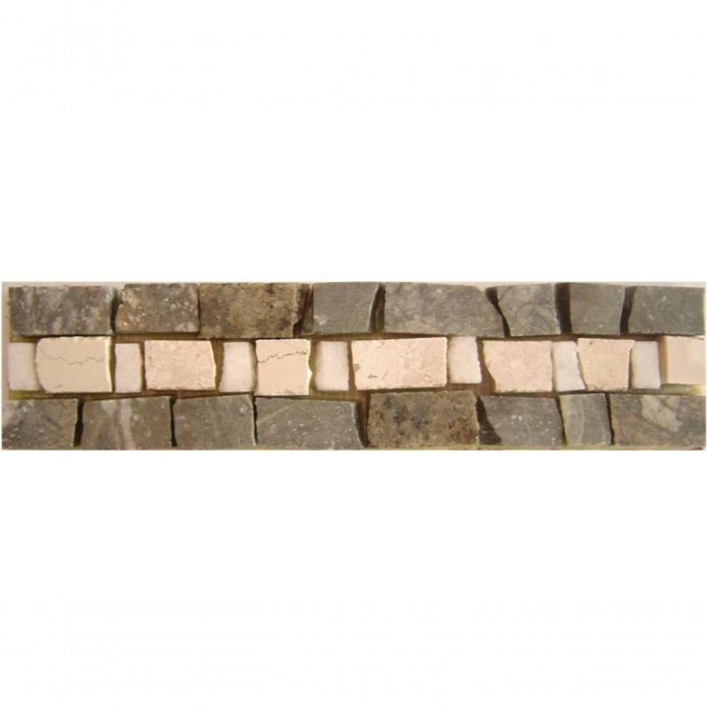 Faixa Em Mosaico Riga Ii - 7x30cm
