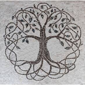Mosaico árvore Da Vida Tramada Tamanho 120cm