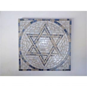 Mandala De Parede Estrela De David Tamanho 90cm