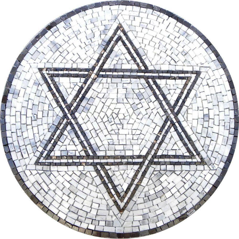 Mandala Simbólica Estrela De David Ii