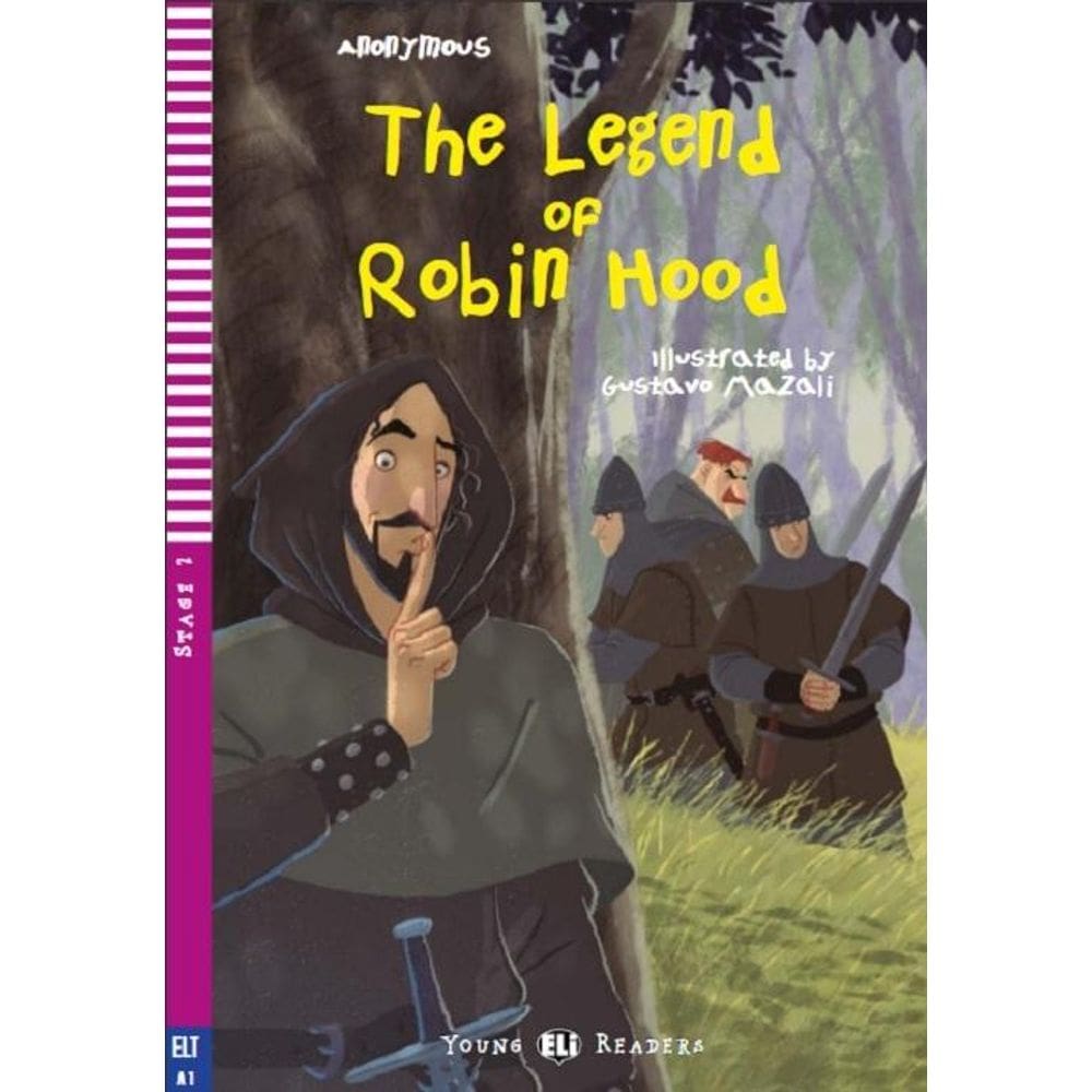 The Legend Of Robin Hood - Young Hub Readers - Stage 2 - Book With Audio Download