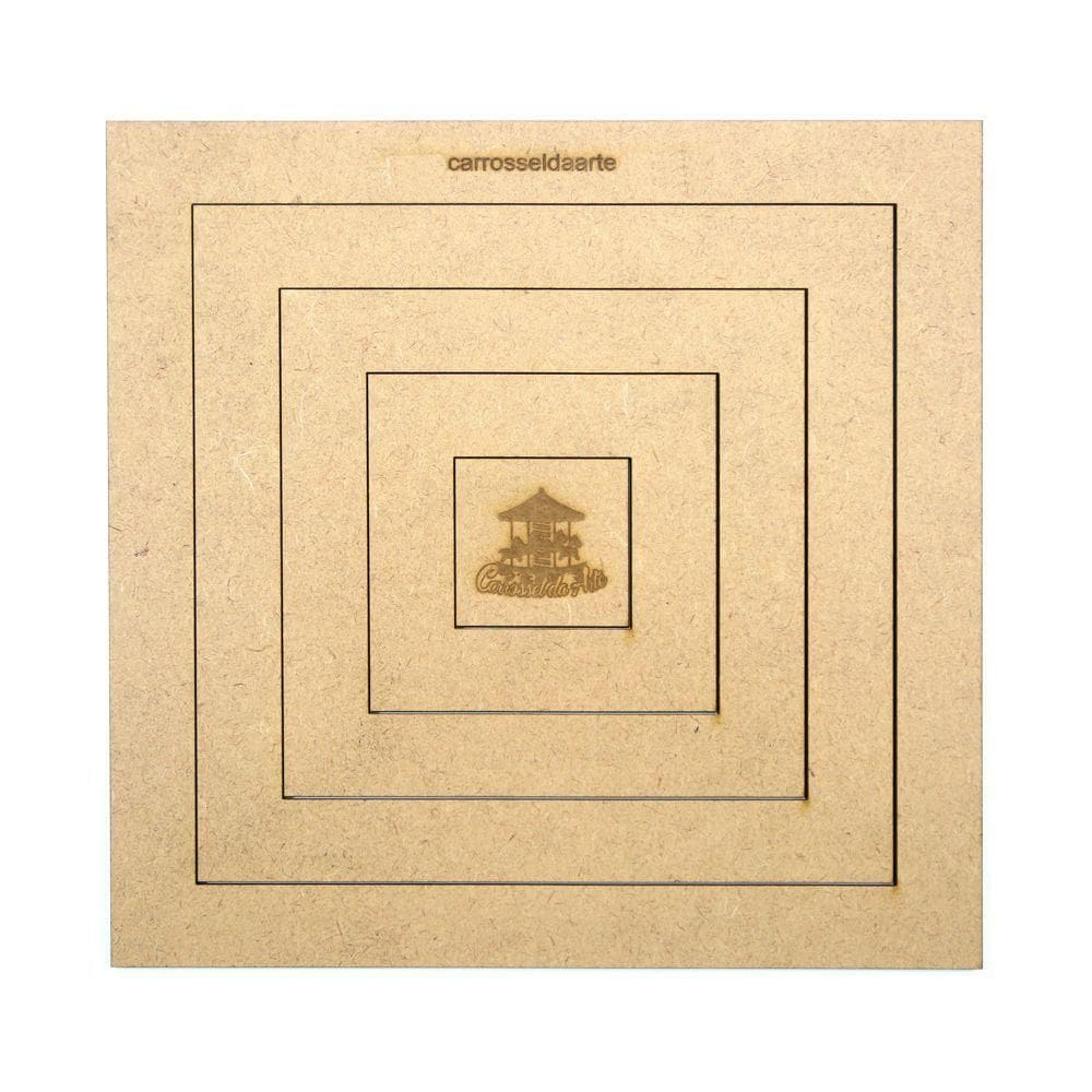 Gabarito Quadrado Mdf G013