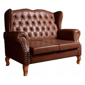 Sofá Imperador Namoradeira Chesterfield Capitonê Couríssimo Bella Decor