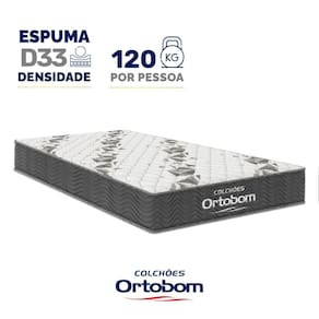 Colchão de Espuma D33 Ortobom Airtech 100 Solteiro 78cm