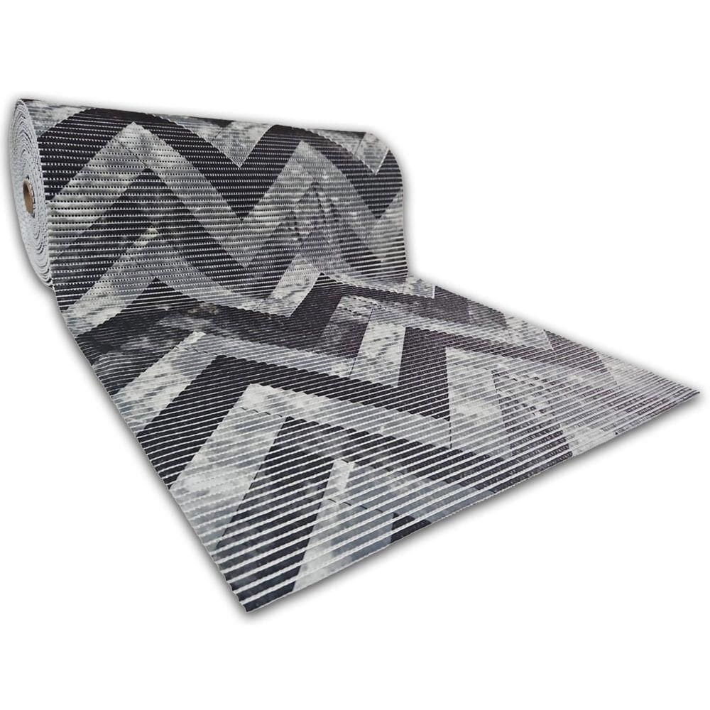 Tapete Passadeira Emborrachada Pvc Antiderrapante 0,65x5,00m Degrade