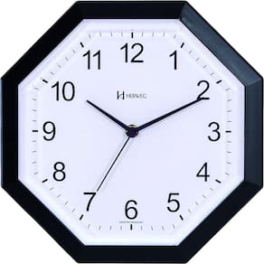 Relógio De Parede Herweg 6662 27cm Preto