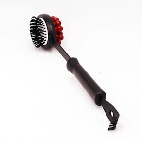 Bastão Massageador 3 em 1 Flexível Multifuncional Escova Massageadora Madeiro Terapia