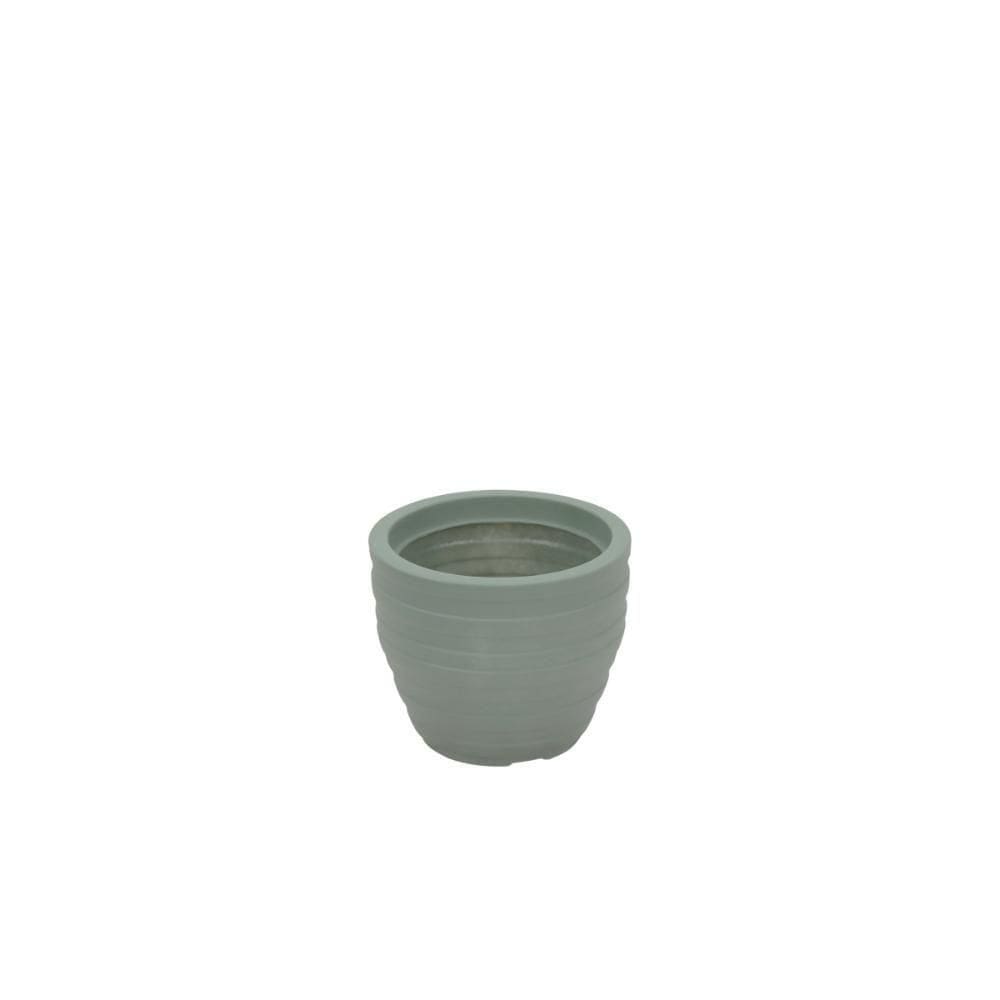 Vaso Tramontina Inca Em Polietileno Verde Sálvia 24cm