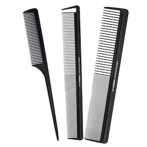 3 Pente Profissional Carbono Pro Fino Control Médio Vertix