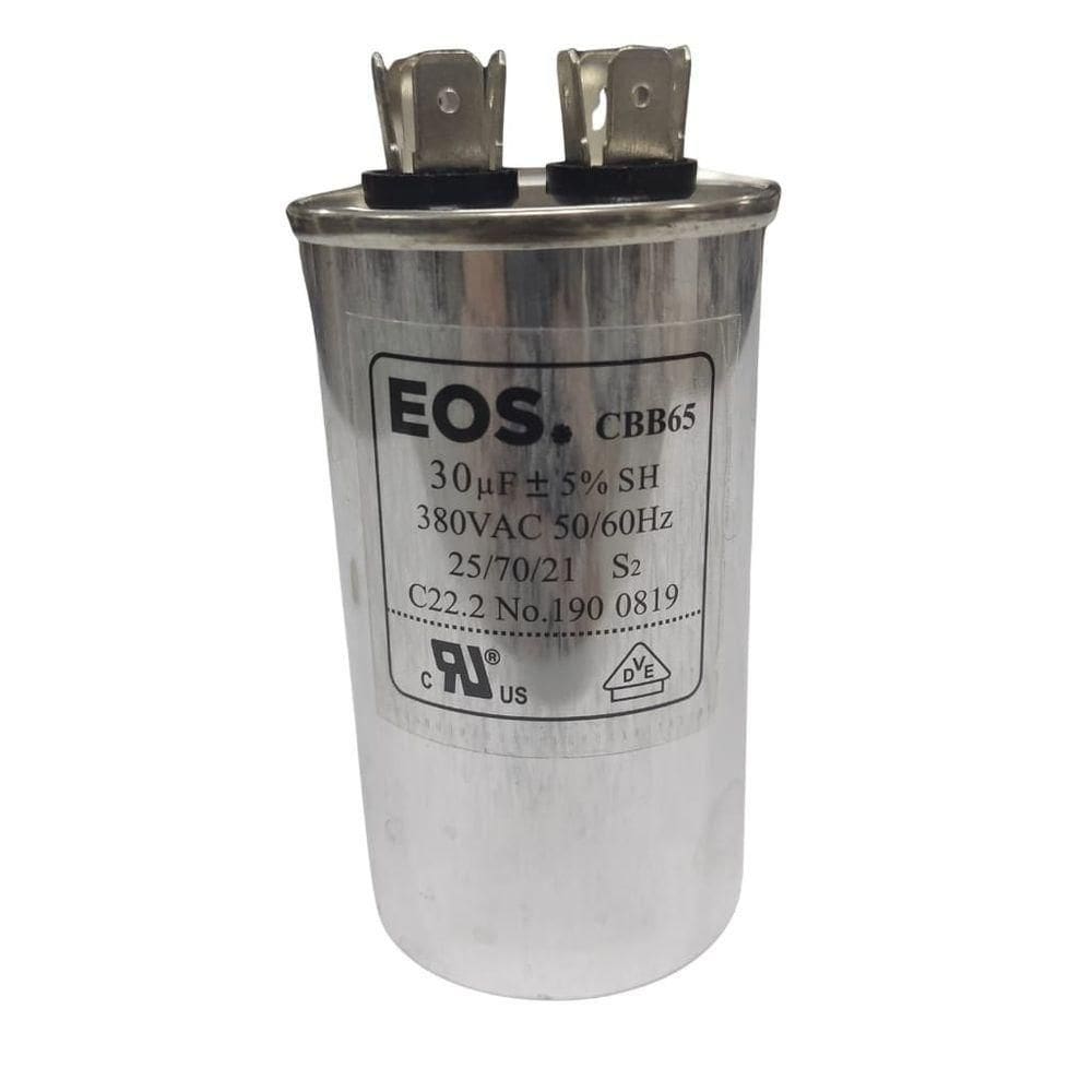 Capacitor Eos 30uf 380vac Bivolt