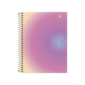 Caderno Espiral Capa Dura 1 Matéria Great Be Free