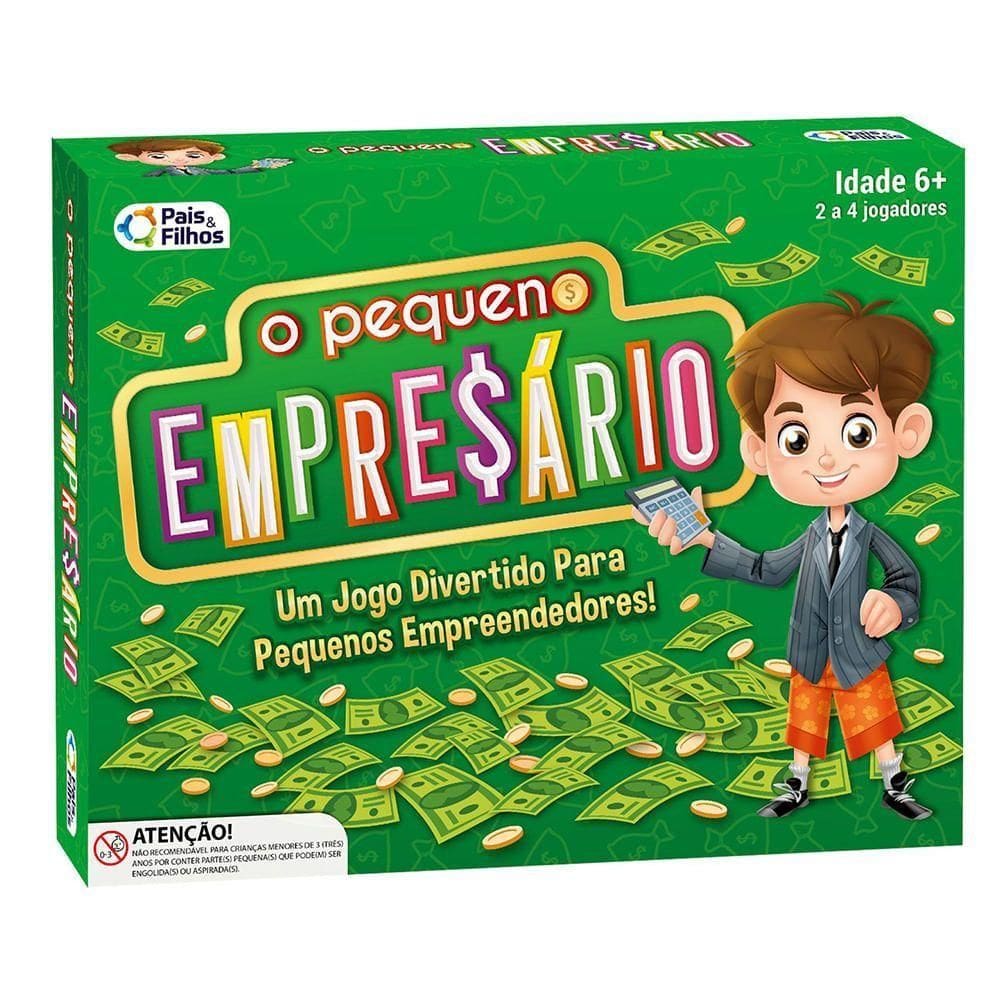 Jogo O Pequeno Empresário - Pais E Filhos