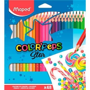 Lápis De Cor Color` Peps 48 Cores - Maped