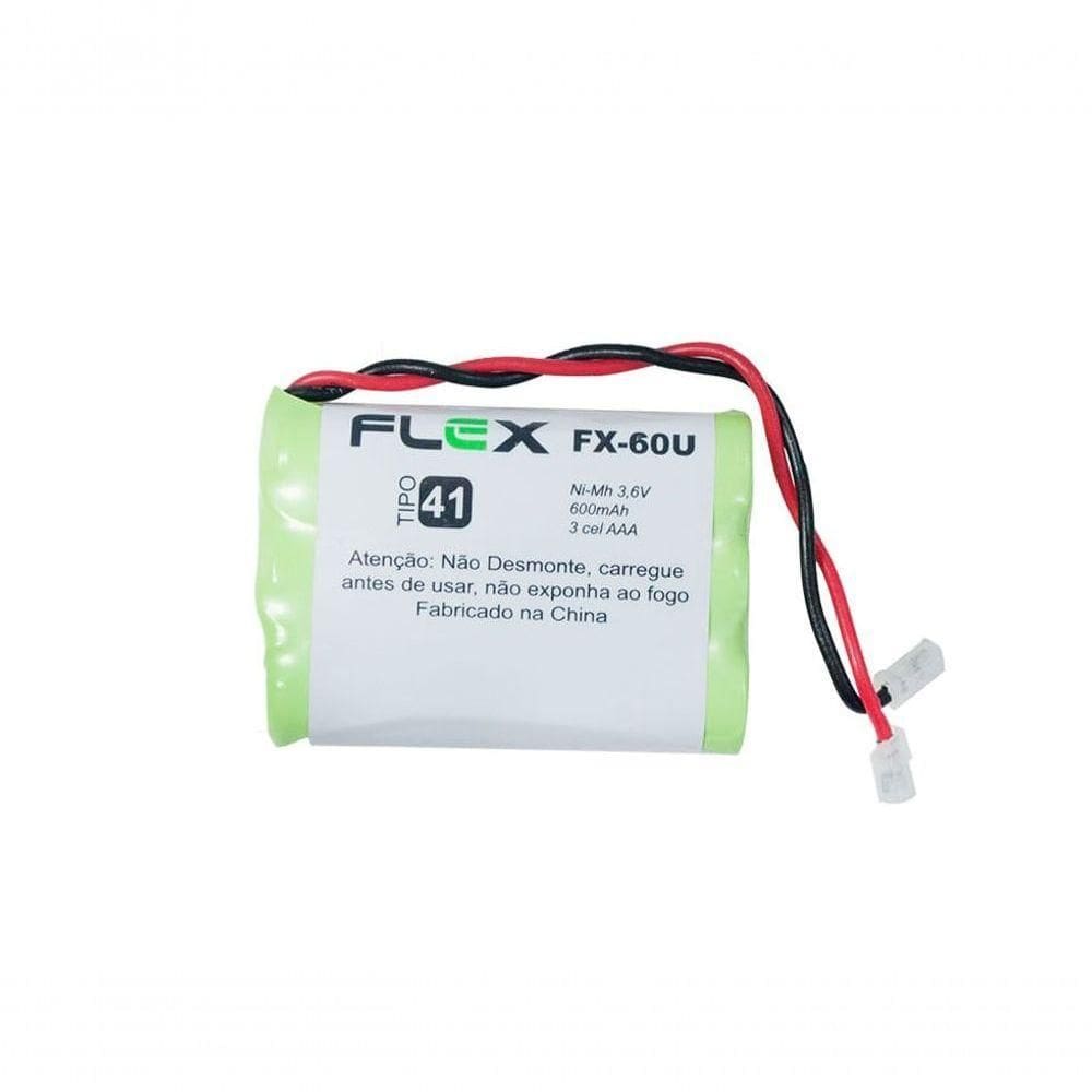 Bateria Universal Para Telefone S- Fio 3,6v 600mah Tipo 41 - Flex Gold -