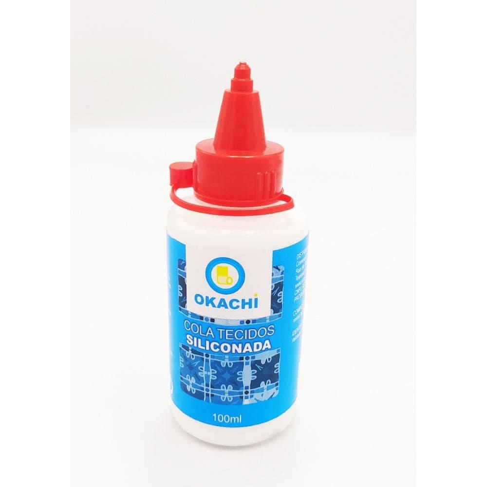 Cola para Tecido Siliconada Patchwork e Artesanatos 100ml - Okachi