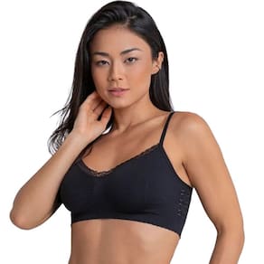 Sutiã Angel Lupo Top Loba Trend Sem Costura Renda Ref. 41260