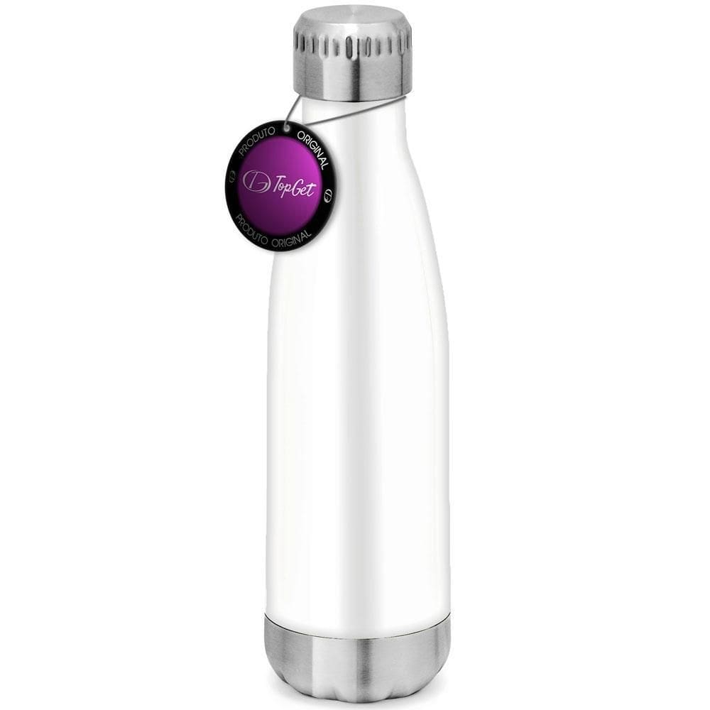 Garrafa Térmica Inox 510 Ml Upper Topget - Branco