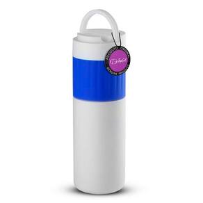 Garrafa Térmica Inox 500Ml Apoio Celular Begin Topget - Azul