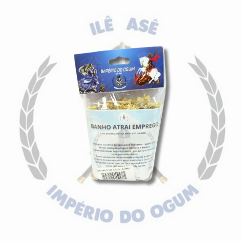 Banhos Em Erva - Atrai Emprego