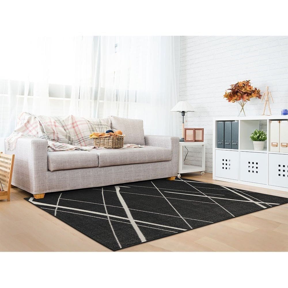 Tapete 150x200cm Cotton Tapetes Cinza