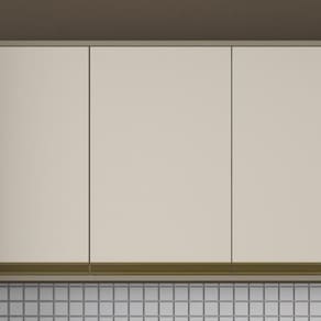 Armário Aéreo 01 Porta 35cm Cozinha évelin Henn Duna Cristal