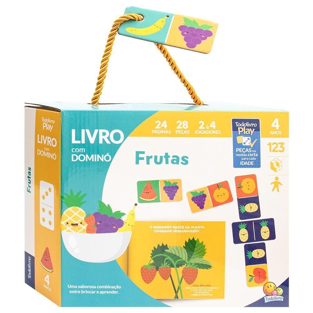 Todolivro Play Dom 4A Frutas