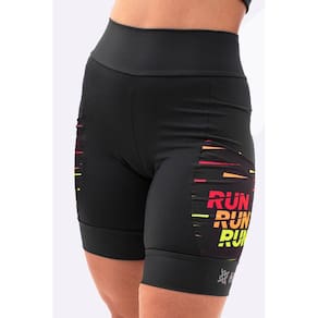 Bermuda Compressão Feminina HUPI Longa Run Run Run